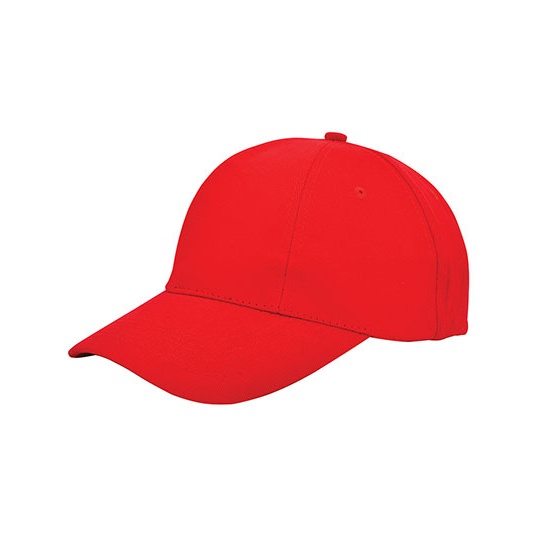 Czapka 6-panelowa Bawelniana C560 - Red