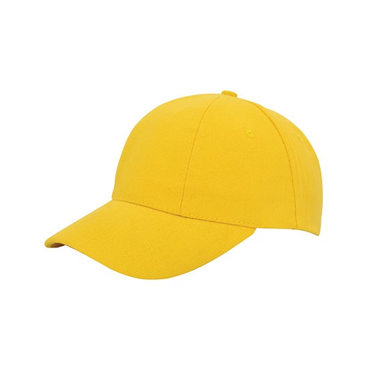 Czapka 6-panelowa Bawelniana C560 - Yellow