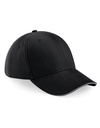 Czapka 6 panelowa Bawełniana Daszek Sandwich CB20 - Black & Graphite Grey