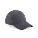 Czapka 6 panelowa Bawelniana Daszek Sandwich CB20 - Graphite Grey & Black