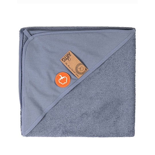 Recznik Dzieciecy z Kapturem Bawelniany AR732 - Jeans Blue