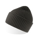 Czapka Dzianinowa Prazkowana Polylana AT100 - Dark Grey Melange