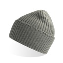 Czapka Dzianinowa Prazkowana Polylana AT100 - Light Grey Melange
