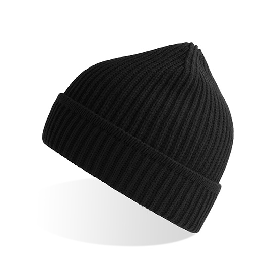 Czapka Dzianinowa Polylana Ekologiczna AT101 - Black