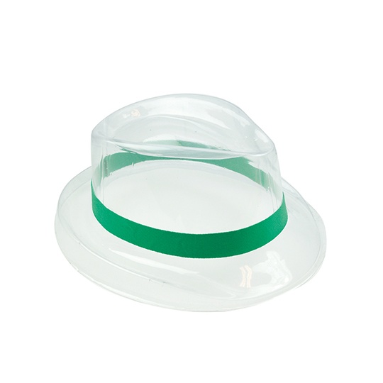 Elastyczna tasma do kapelusza C2071 - Bottle Green