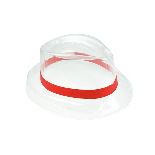 Elastyczna tasma do kapelusza C2071 - Red