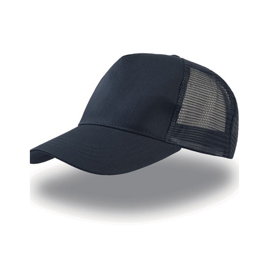 Czapka Snapback Siateczka Bawelniana AT511 - Navy & Navy