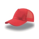 Czapka Snapback Siateczka Bawelniana AT511 - Red & Red