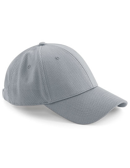 Czapka 6-panelowa Siateczkowa Oddychająca CB196 - Light Grey