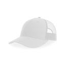 Czapka Trucker Recykling Poliester Oddychajaca AT107 - White & White