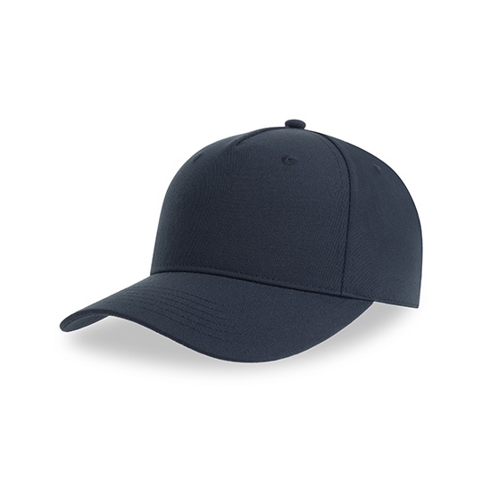 Czapka Bejsbolowa 5-panelowa Poliester z Recyklingu AT109 - Navy