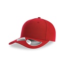 Czapka Bejsbolowa 5-panelowa Poliester z Recyklingu AT109 - Red
