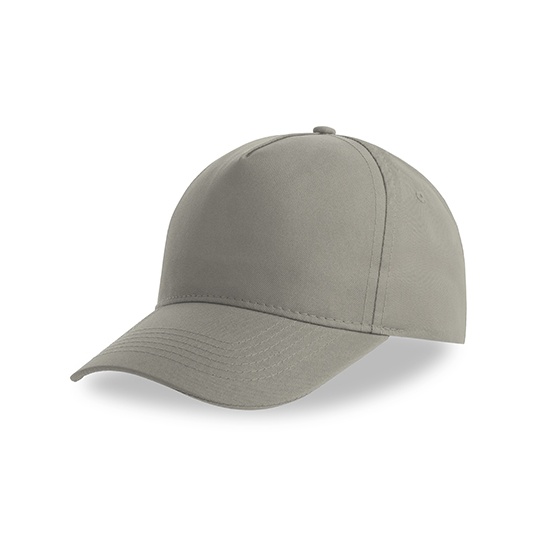 Czapka 5-panelowa Bejsbolowa Poliester z Recyklingu AT112 - Light Grey