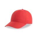 Czapka Bejsbolowa 6 Panelowa Poliester Recykling AT113 - Red