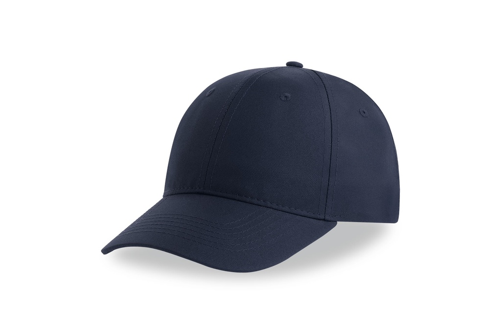 Czapka Bejsbolowa 6 Panelowa Poliester Recykling AT113 - Navy