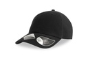 Czapka 6-panelowa Nieusztywniana Dad Cap Bawelna Organiczna Twill AT115 - Black