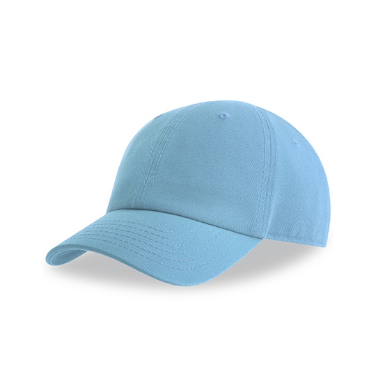 Czapka Dad Cap Bawełna Organiczna Twill AT118 - Columbia Blue