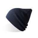 Czapka Dluga Beanie Poliester z Recyklingu AT122 - Navy