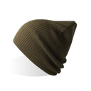 Czapka Dluga Beanie Poliester z Recyklingu AT122 - Olive