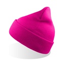 Czapka Beanie z Mankietem Przetworzony Poliester AT125 - Fuchsia