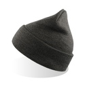 Czapka Beanie z Mankietem Przetworzony Poliester AT125 - Dark Grey