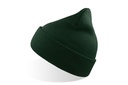 Czapka Beanie z Mankietem Przetworzony Poliester AT125 - Bottle Green