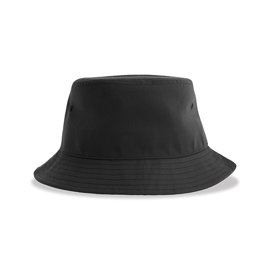 Kapelusz Bucket Poliester z Recyklingu AT364 - Black