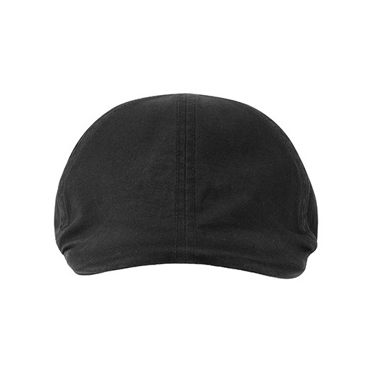 Czapka Retro Bawelna Organiczna z Recyklingu AT368 - Black