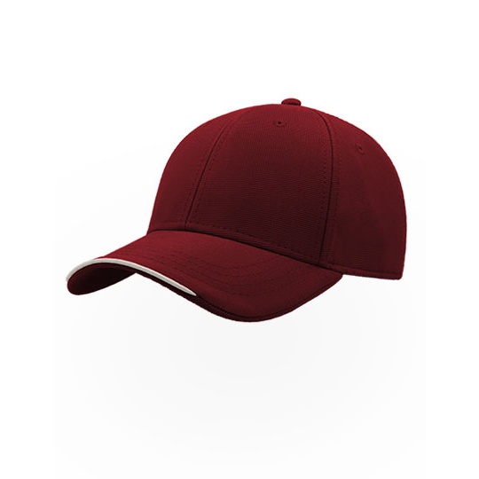 Czapka z zakrzywionym daszkiem AT422 - Burgundy