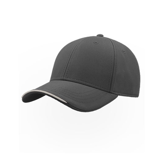Czapka z zakrzywionym daszkiem AT422 - Dark Grey