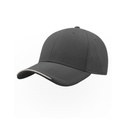 Czapka z zakrzywionym daszkiem AT422 - Dark Grey