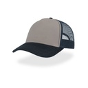 Czapka Trucker Poliester Recykling AT426 - Grey & Navy