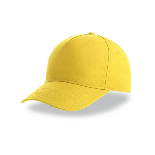 Czapka dziecieca 5-panelowa AT428 - Yellow