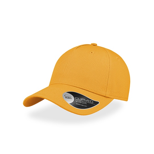 Czapka Sportowa Bawelniana AT528 - Yellow