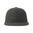 Czapka Oldschoolowa Bawelna Organiczna Recykling AT529 - Dark Grey