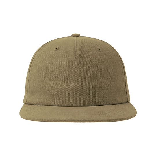 Czapka Oldschoolowa Bawelna Organiczna Recykling AT529 - Olive