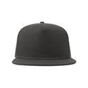Czapka Pieciopanelowa Plaski Daszek Poliester z Recyklingu AT530 - Dark Grey