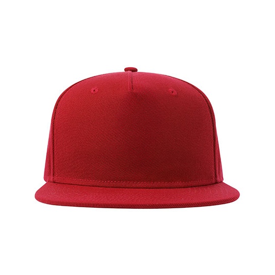 Czapka pięciopanelowa AT530 - Red