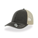 Czapka Trucker AT667 - Black & Stone