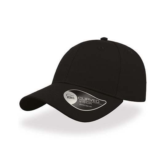 Czapka 6-panelowa Bawełniana AT670 - Black