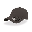 Czapka 6-panelowa Bawelniana AT670 - Dark Grey