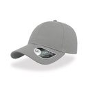 Czapka 6-panelowa Bawelniana AT670 - Light Grey