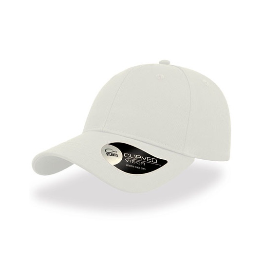 Czapka 6-panelowa Bawelniana AT670 - White