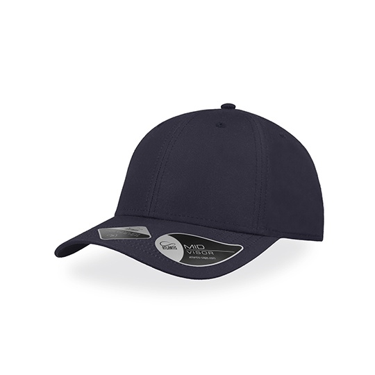Czapka z Daszkiem 6 Panelowa Poliester Recykling AT672 - Navy