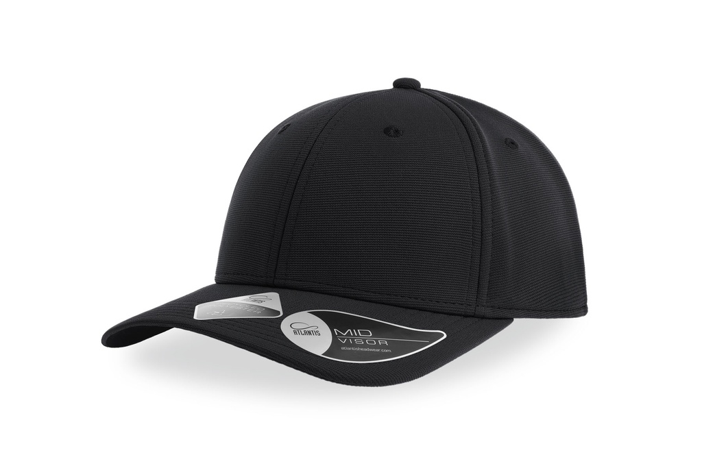 Czapka 6-panelowa AT677 - Black