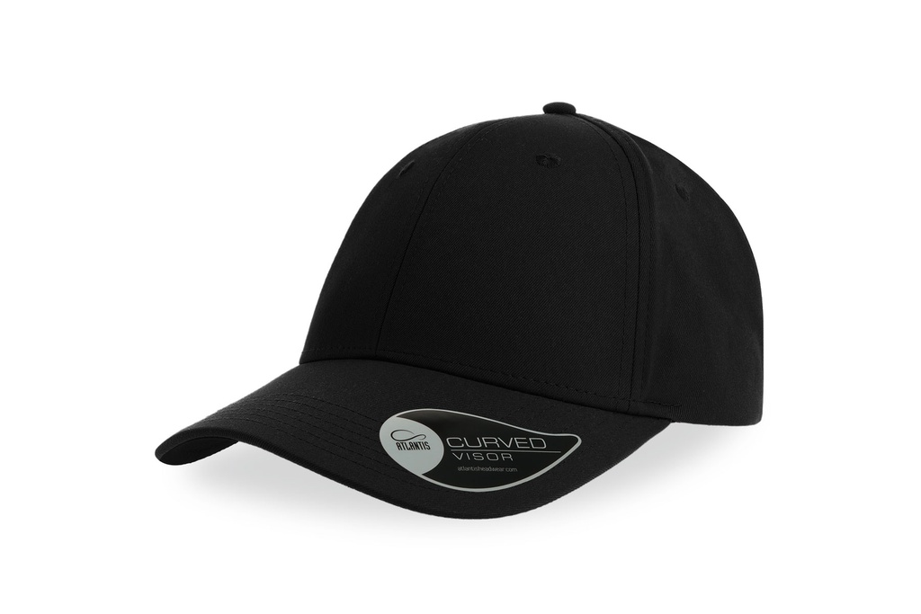 Czapka Snapback Oddychajacy Poliester AT680 - Black