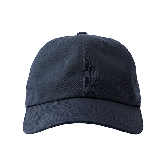 Czapka Niestrukturalna Bawelniana Organiczna Recykling AT681 - Navy