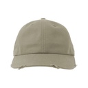 Czapka Niestrukturalna Bawelniana Zniszczona AT682 - Grey