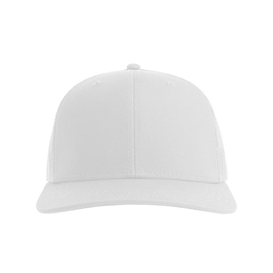 Czapka 6-panelowa Bawelna Recykling AT683 - White & White