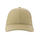 Czapka Klasyczna Bawełniana Twill AT684 - Khaki & Khaki